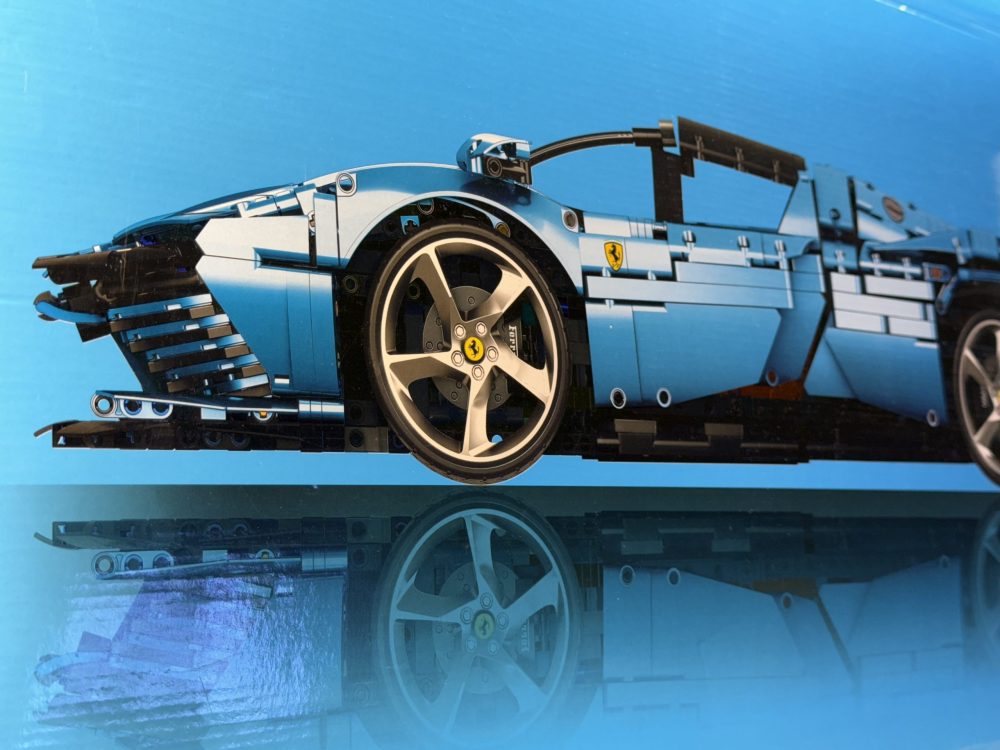 لگو دایتونا فراری آبی