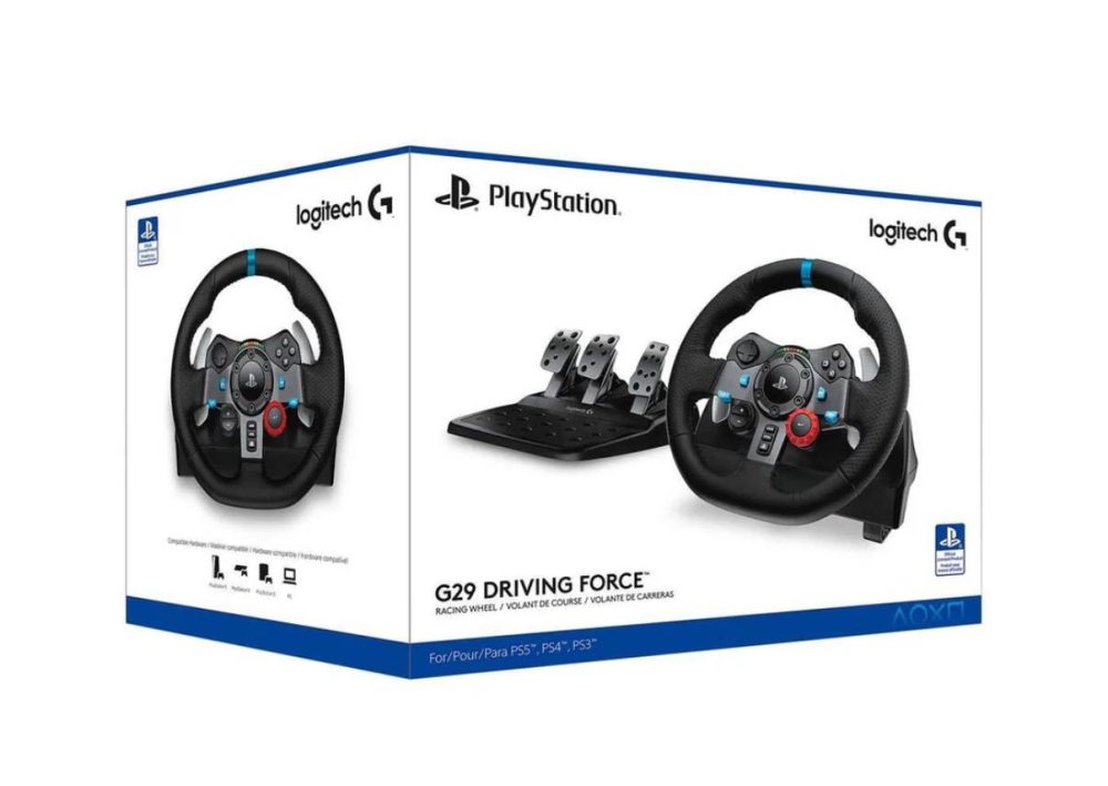 فرمان بازی لاجیتک مدل G29 مخصوص PS5 و PS4 - Image 4