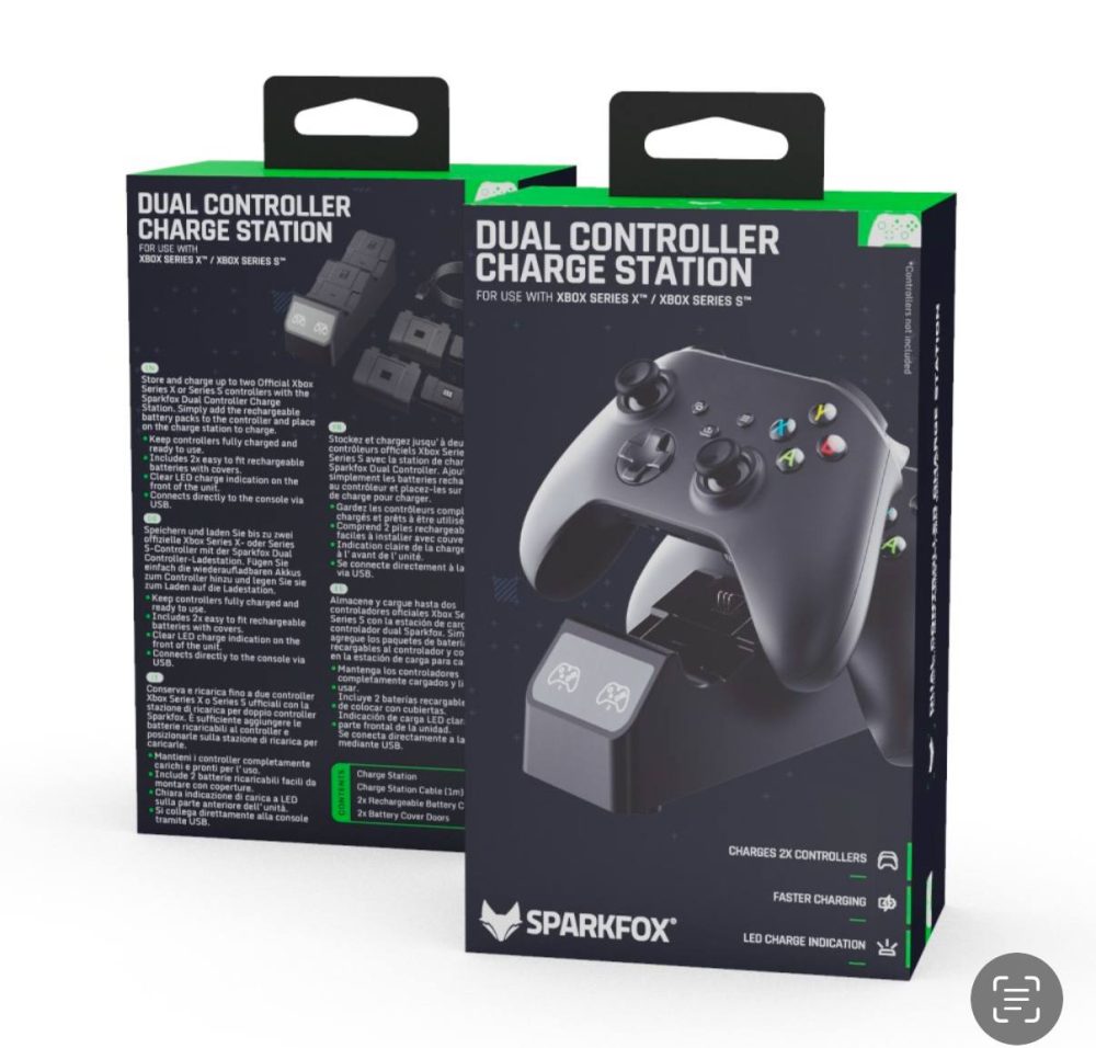 شارژر دسته ایکس باکس برند اسپارک فاکس اورجینال - Image 4
