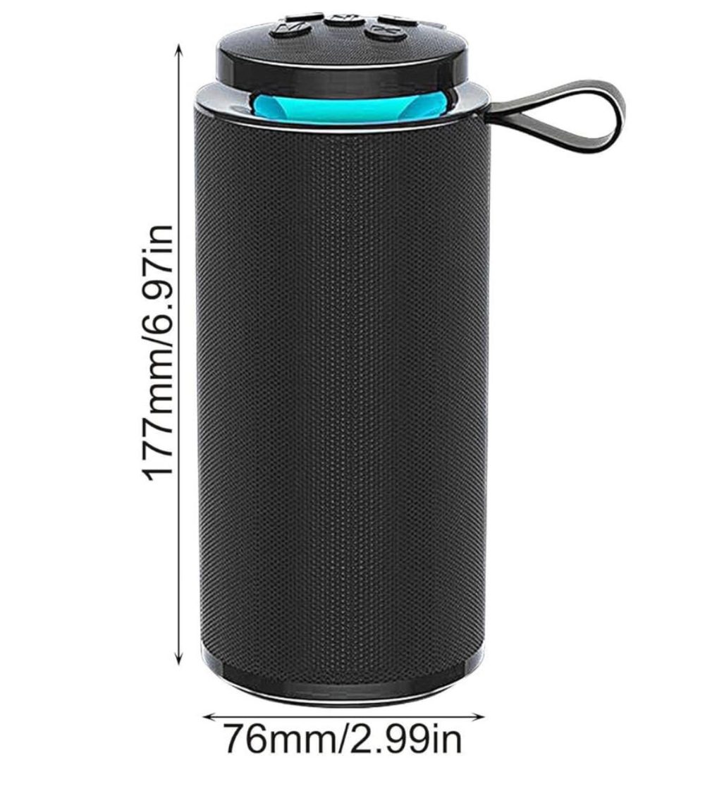 اسپیکر 10 وات RGB دار و مقاوم در برابر آب Wesdar K219 - Image 2