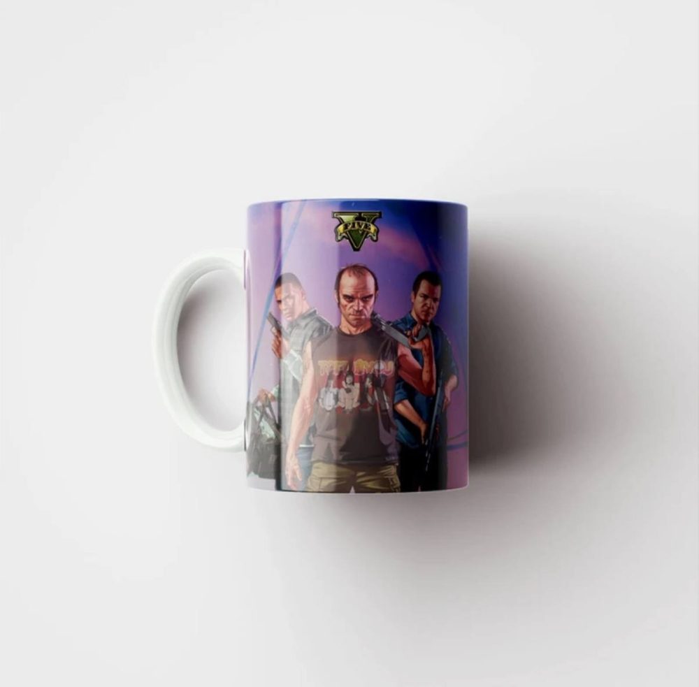 ماگ گیمینگ طرح GTA V کد B - Image 2