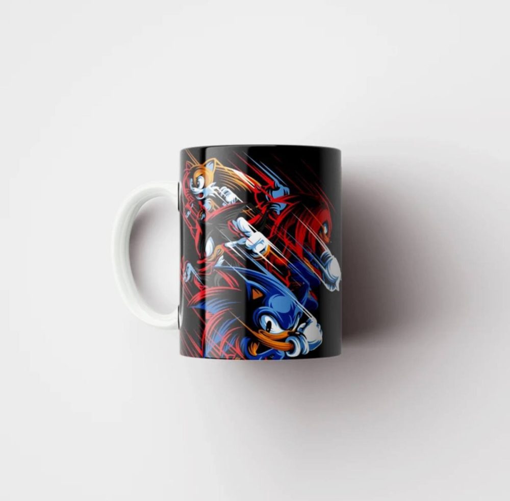 ماگ گیمینگ طرح Sonic - Image 2