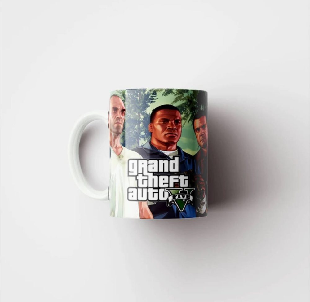 ماگ گیمینگ طرح GTA V کد A - Image 2