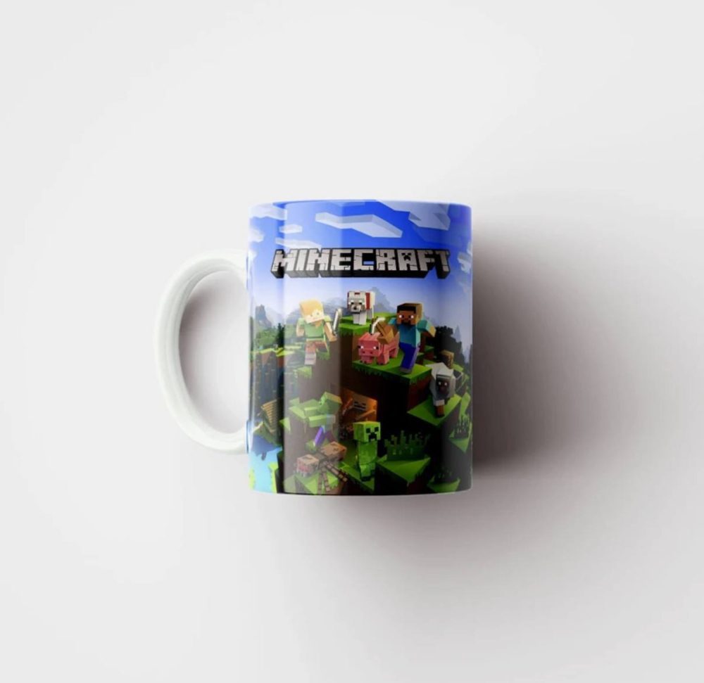 ماگ گیمینگ طرح ماینکرفت Minecraft کد B - Image 2