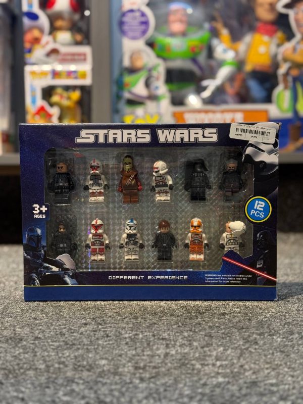 مینی فیگور استاروارز STAR WARS مجموعه 12 عددی