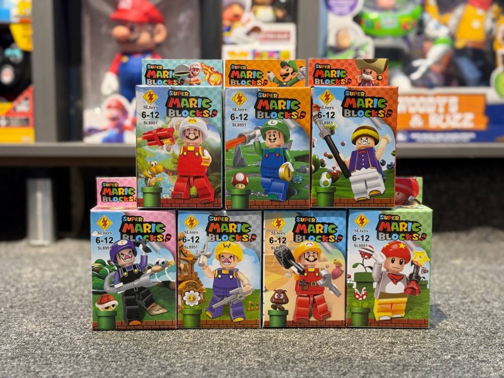 مینی فیگور لگو سوپرماریو مجموعه 7 عددی