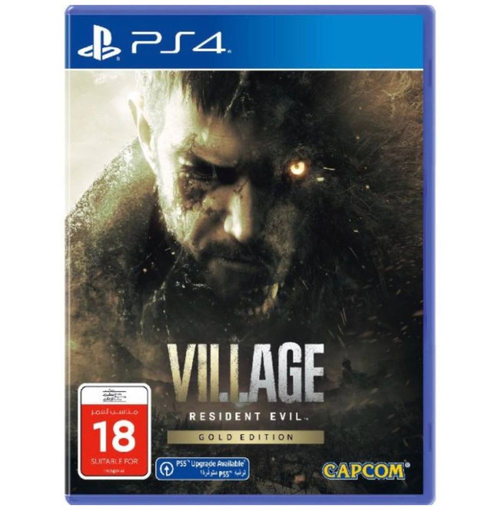 دیسک بازی رزیدنت اویل ویلج RESIDENT EVIL VILLAGE برای PS4 (کارکرده)