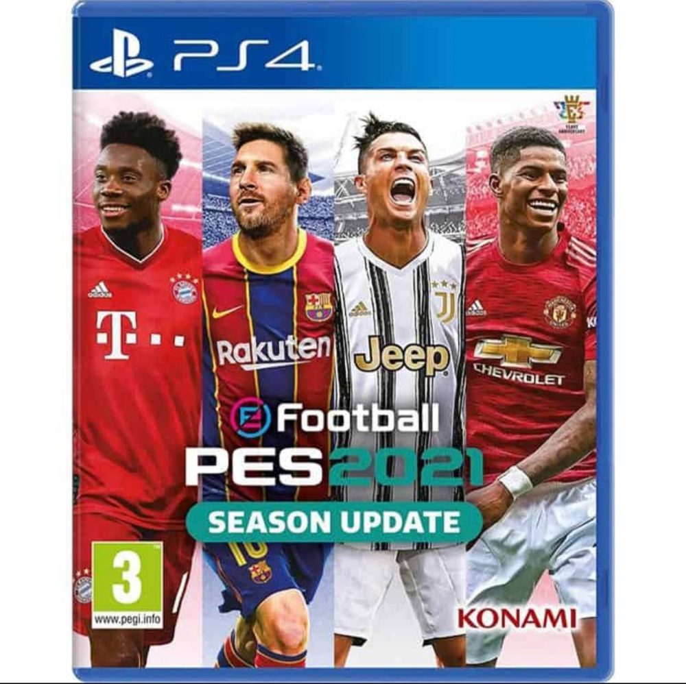 دیسک بازی PES 2021 برای PS4 (کارکرده)