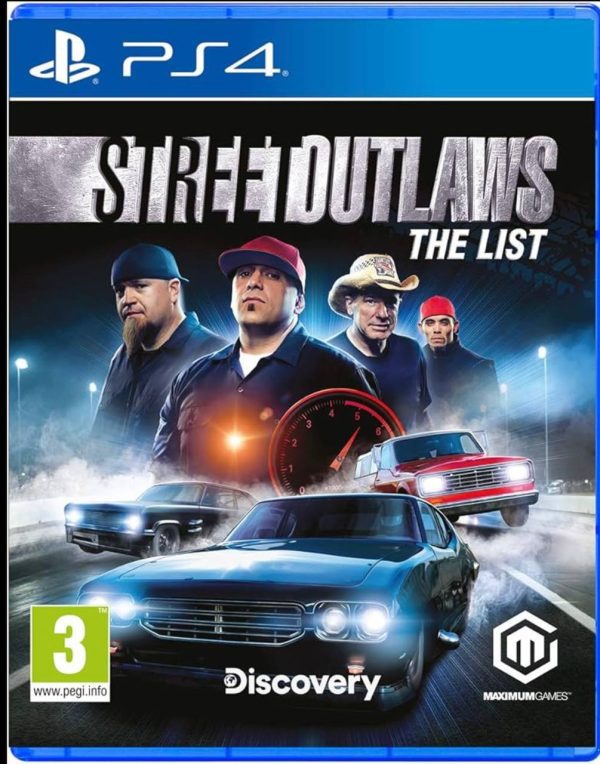 دیسک بازی STREET OUTLAWS برای PS4 (کارکرده)