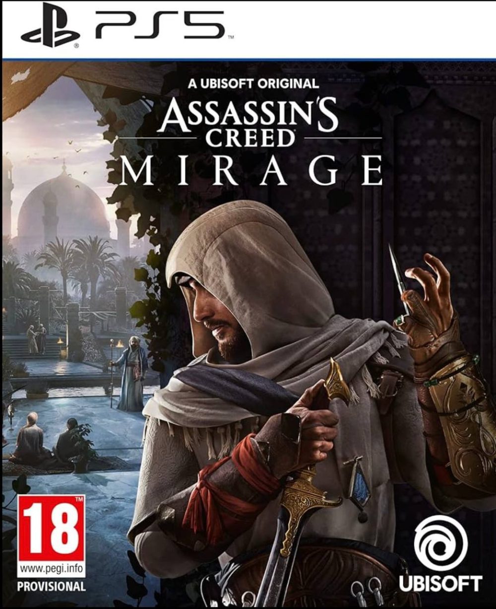 دیسک بازی ASSASSINS CREED MIRAGE برای PS5 (کارکرده)