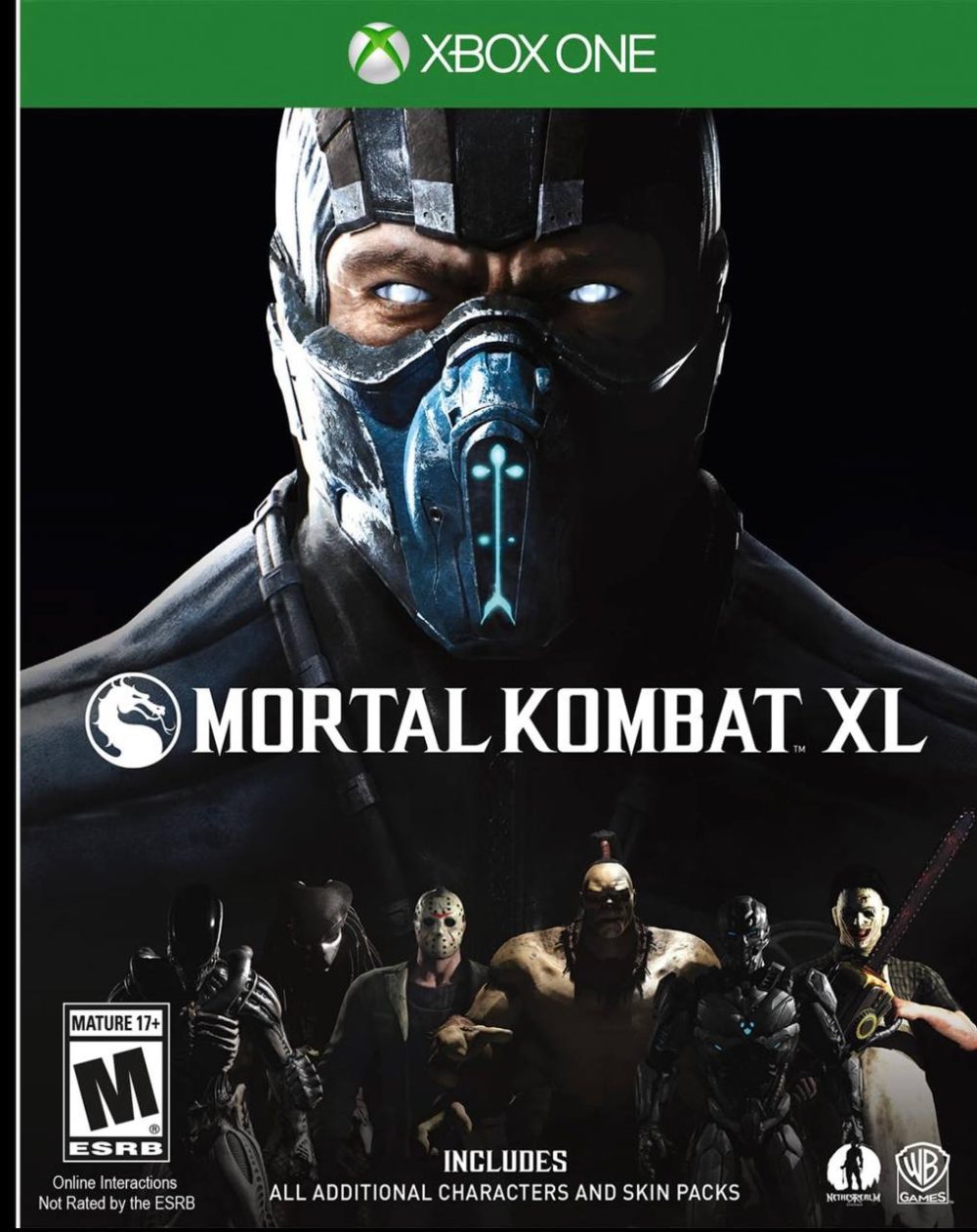 دیسک بازی مورتال کامبت MORTAL KOMBAT XL برای Xbox (کارکرده)