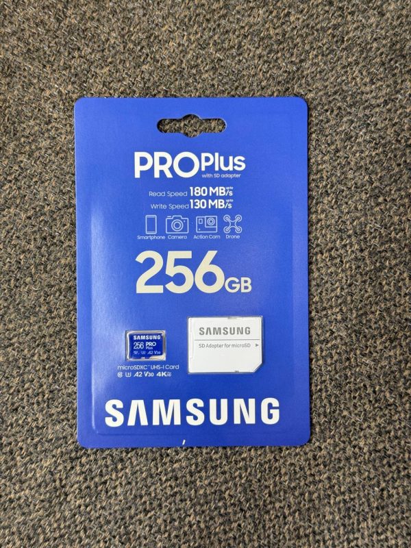 کارت حافظه میکرو SD سامسونگ پرو پلاس 256 گیگ با گارانتی شرکتی