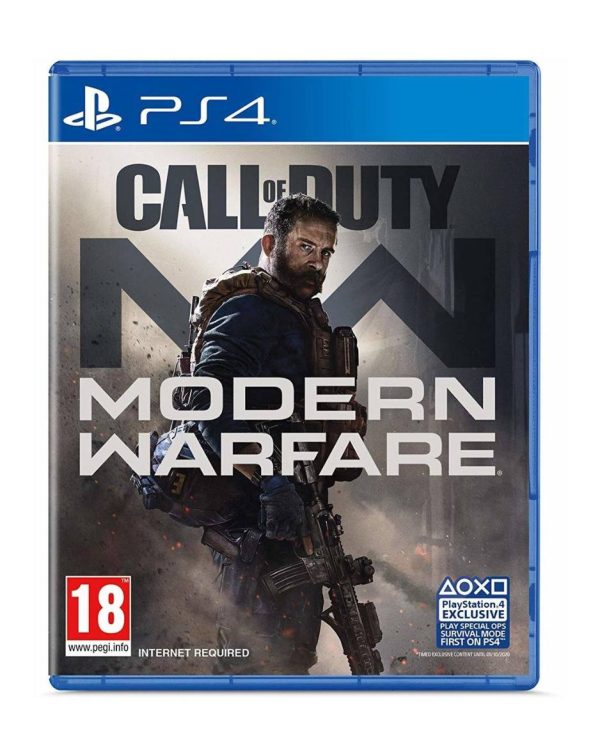 دیسک کالاف CALL OF DUTY MODERN WARFARE برای PS4 (کارکرده)