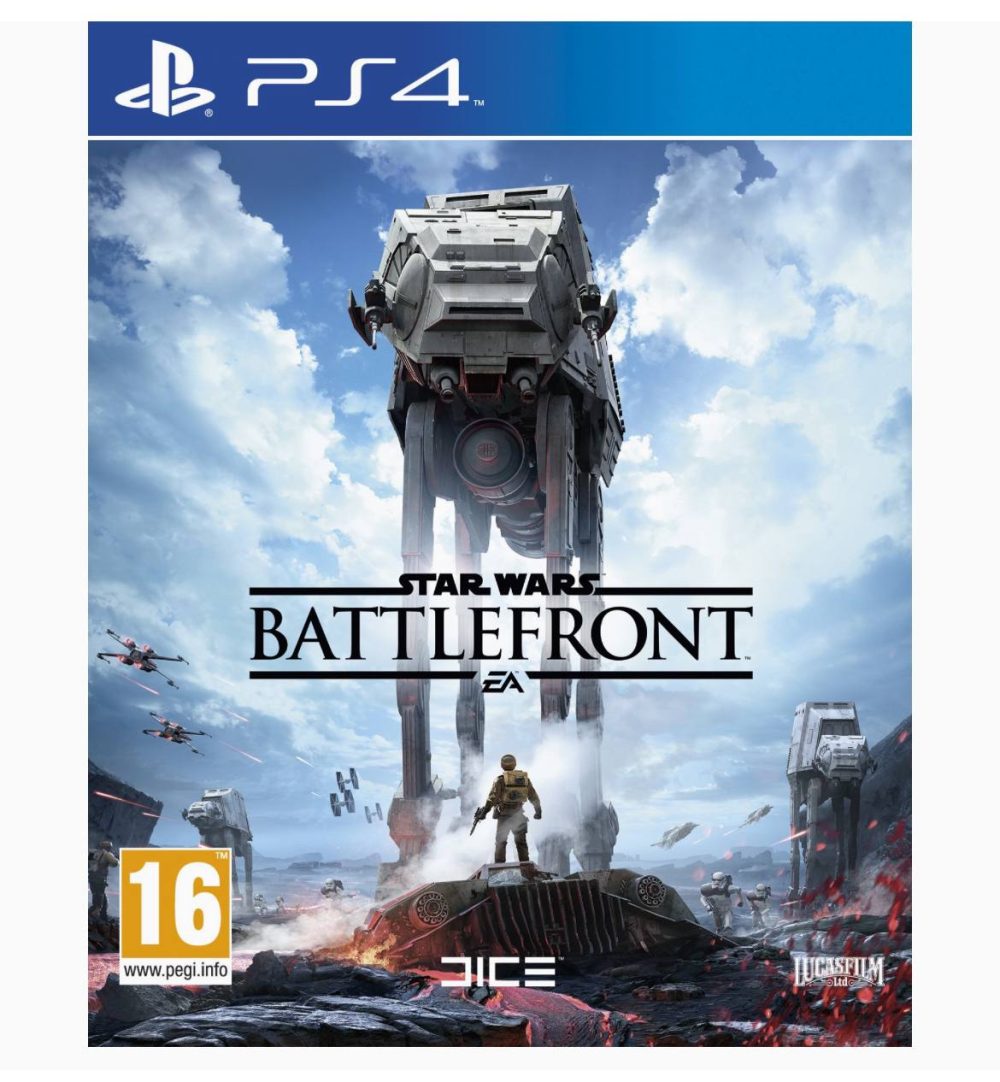دیسک بازی استاروارز بتل فرانت BATTLEFRONT برای PS4 (کارکرده)