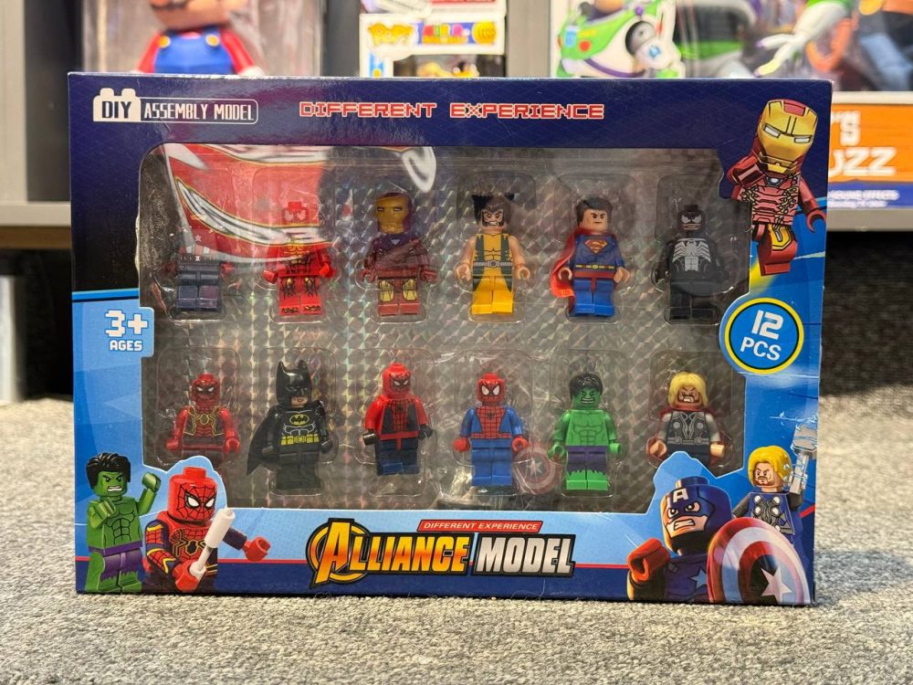 مینی فیگور اونجرز AVENGERS مجموعه 12 عددی