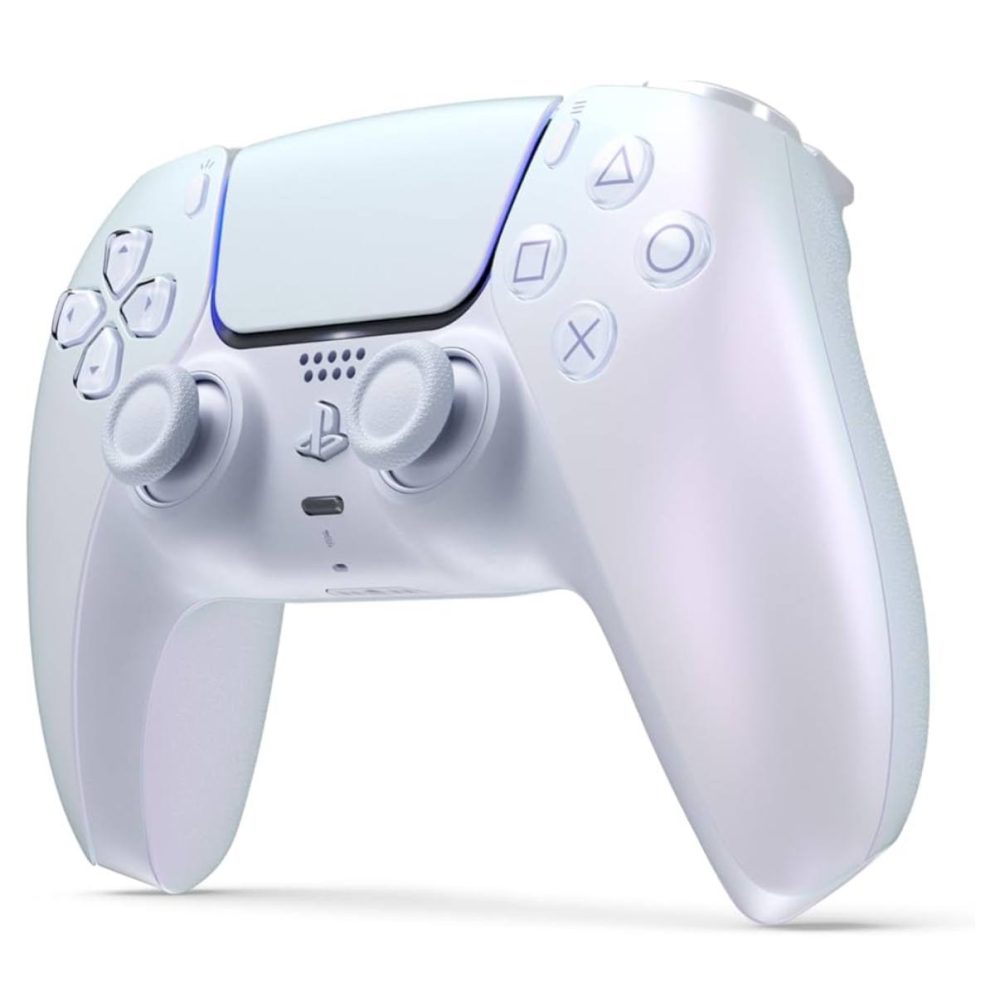 دسته PS5 سفید مرواریدی کروم - Image 4