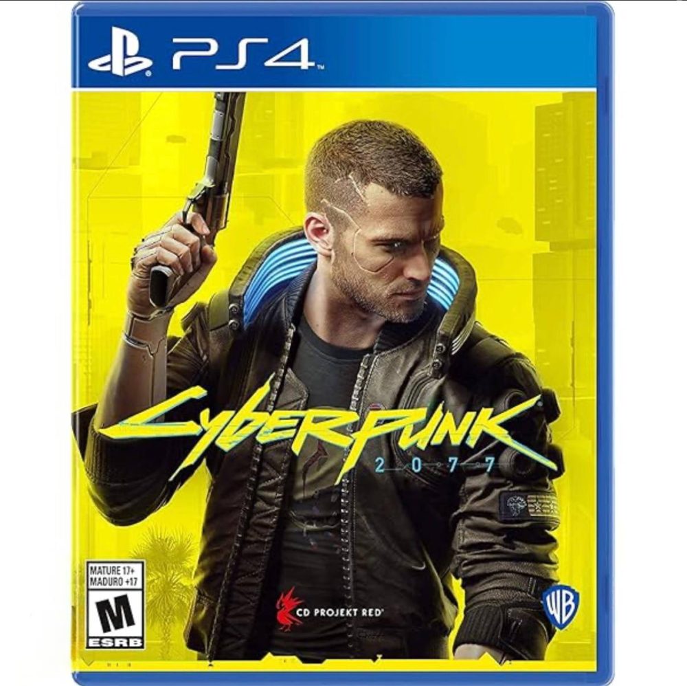 دیسک بازی سایبرپانک Cyberpunk 2077 برای PS4 (کارکرده)