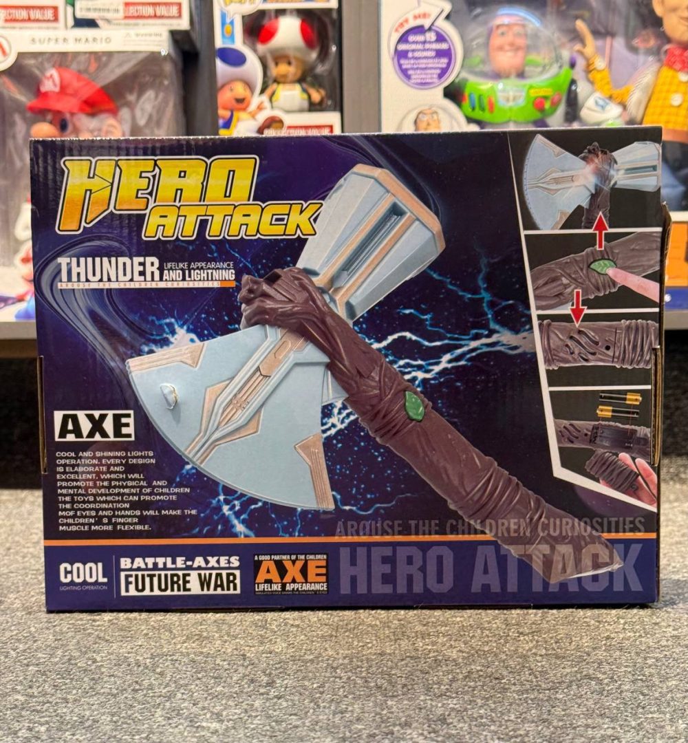 اکشن فیگور اورجینال تبر ثور با قابلیت نور و صدا - Image 2