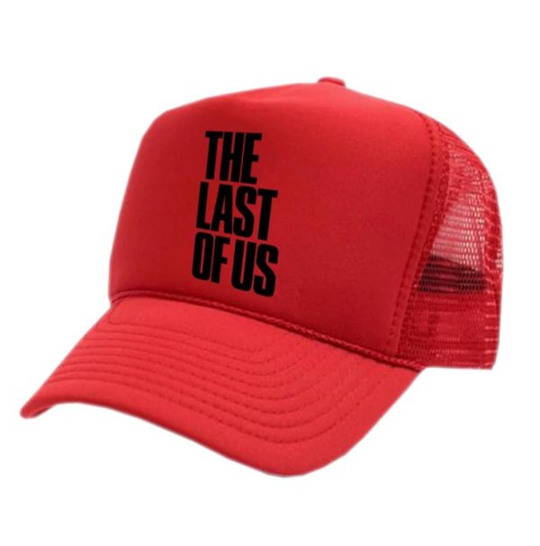 کلاه گیمینگ کپ مدل بازی The Last of US رنگ قرمز