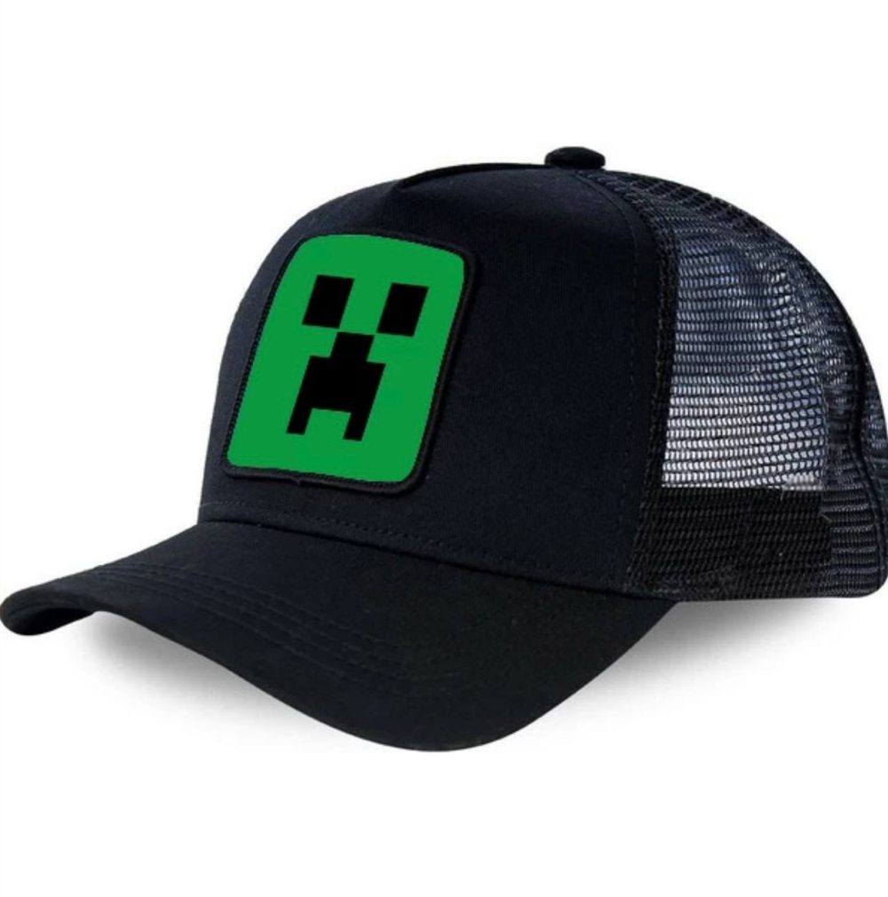 کلاه گیمینگ کپ مدل بازی ماینکرفت MINECRAFT