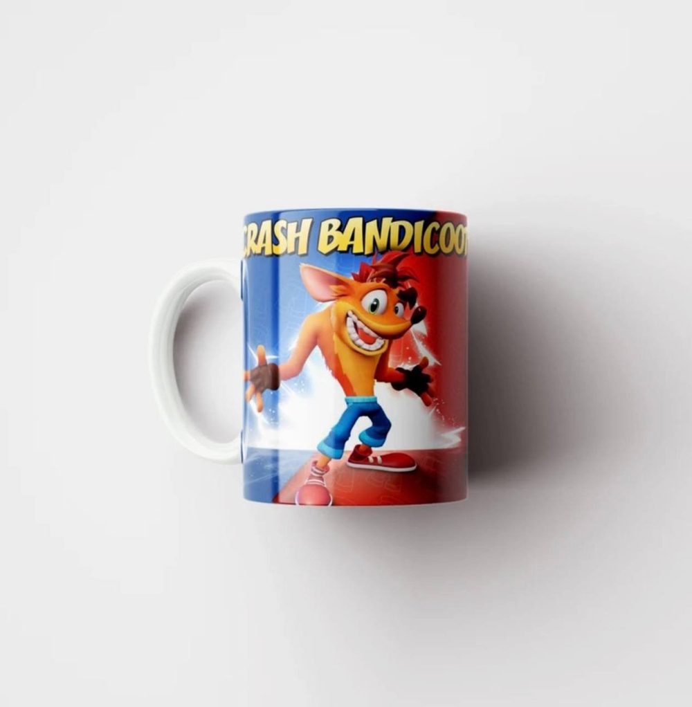 ماگ گیمینگ طرح بازی کراش بندیکوت CRASH BANDICOOT