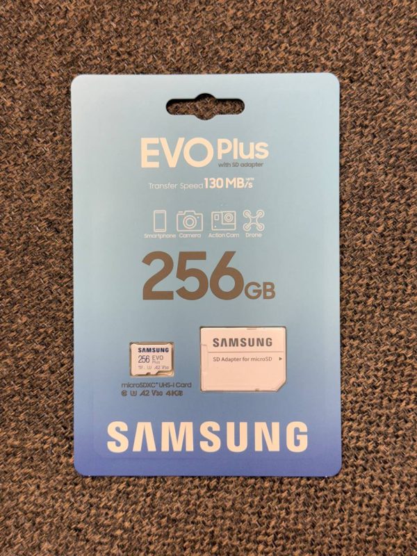 کارت حافظه میکرو SD سامسونگ Evo Plus گارانتی شرکتی 256 گیگ