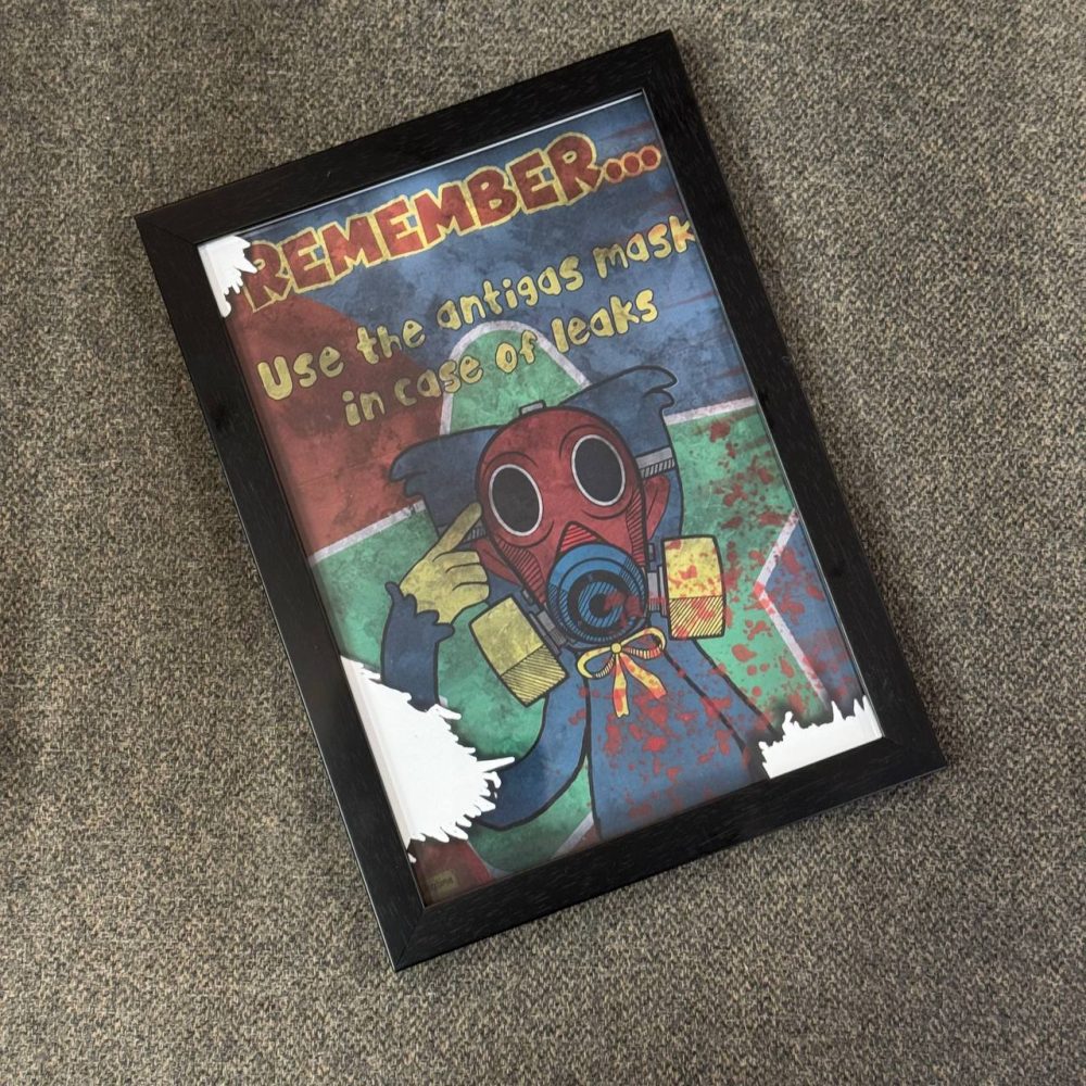 تابلو گیمینگ پاپی پلی تایم PUPPY PLAY TIME سایز A3