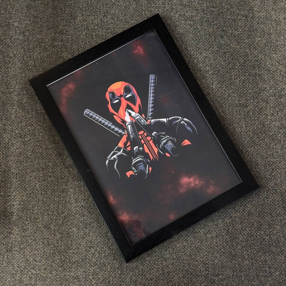 تابلو گیمینگ دد پول DEATH POOL سایز A3