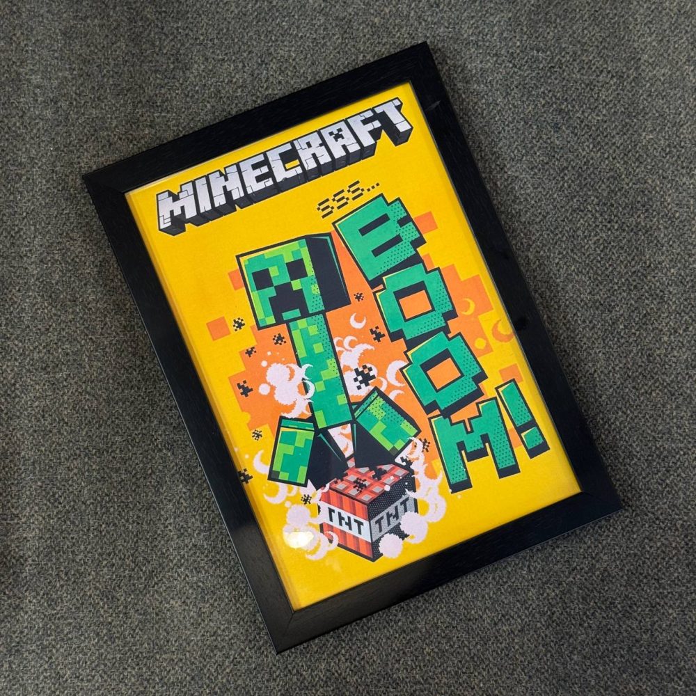 تابلو گیمینگ ماینکرفت MINECRAFT