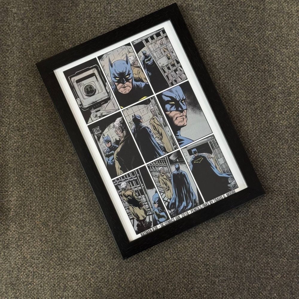 تابلو گیمینگ بتمن BATMAN کد E سایز A3 سایز A3