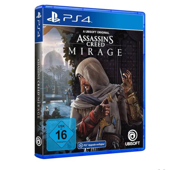 دیسک بازی ASSASSINS CREED MIRAGE برای PS4 (کارکرده)