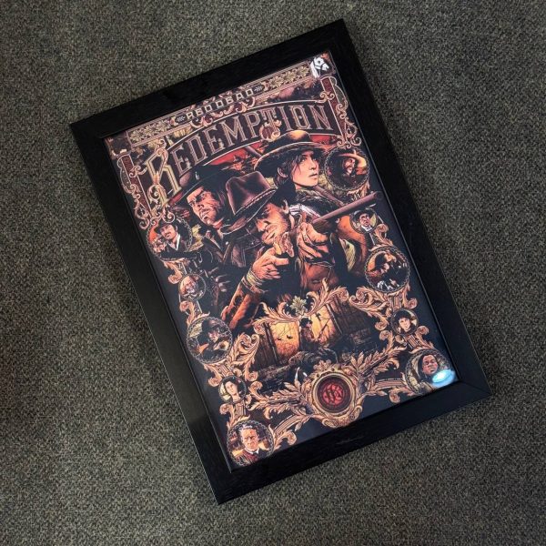 تابلو گیمینگ رد دد ردمپشن RED DEAD REDEMPTION کد B