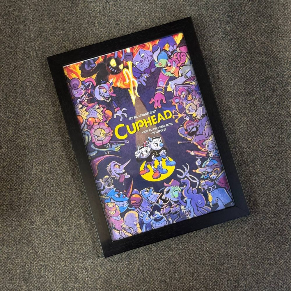 تابلو گیمینگ کاپهد CUPHEAD سایز A3