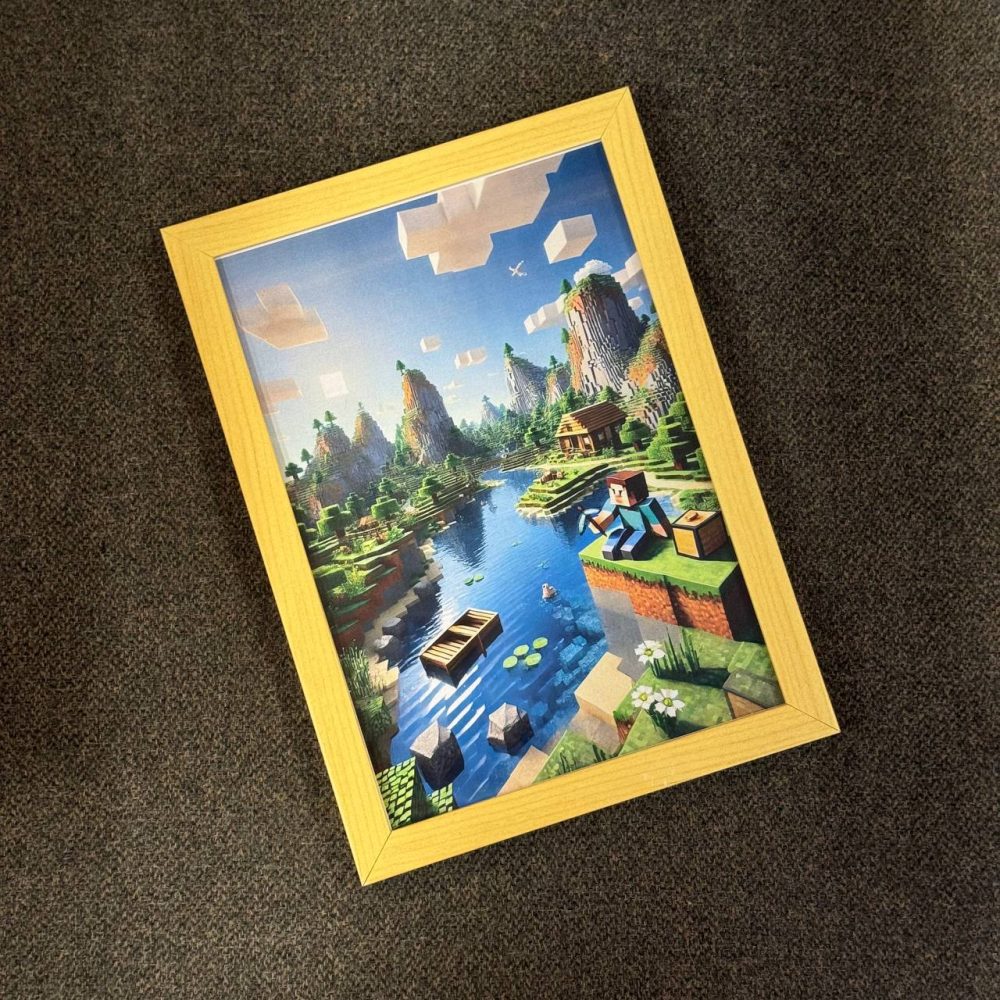 تابلو گیمینگ ماینکرفت MINECRAFT کد B