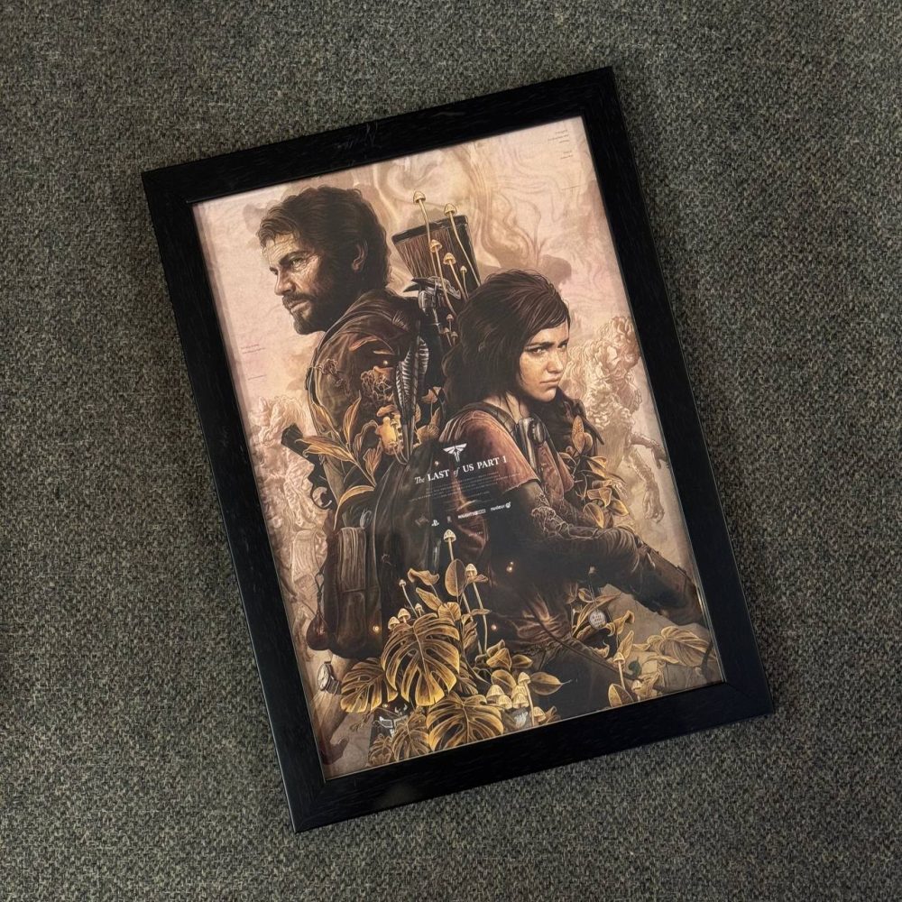 تابلو گیمینگ د لست آف آس THE LAST OF US سایز A3