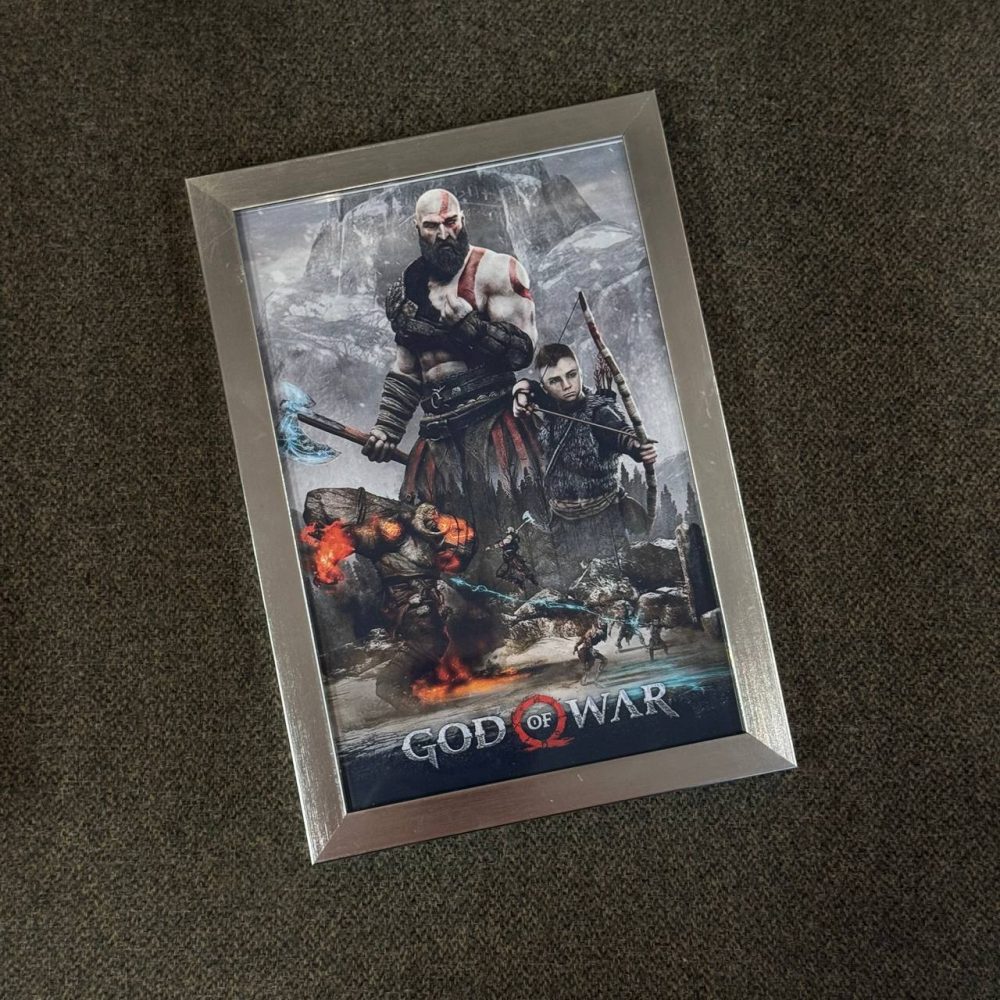 تابلو گیمینگ گاد آف وار GOD OF WAR