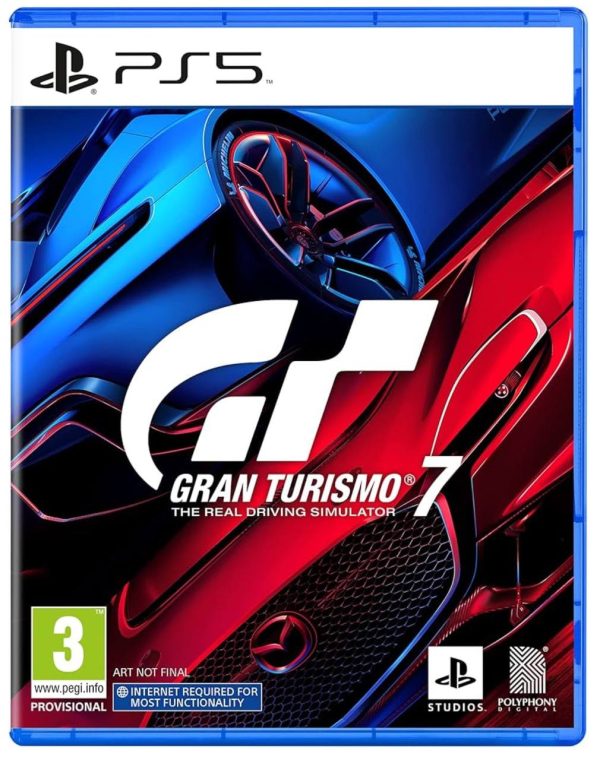 دیسک بازی گرن توریزمو GRAN TURISMO 7 برای PS5 (کارکرده)