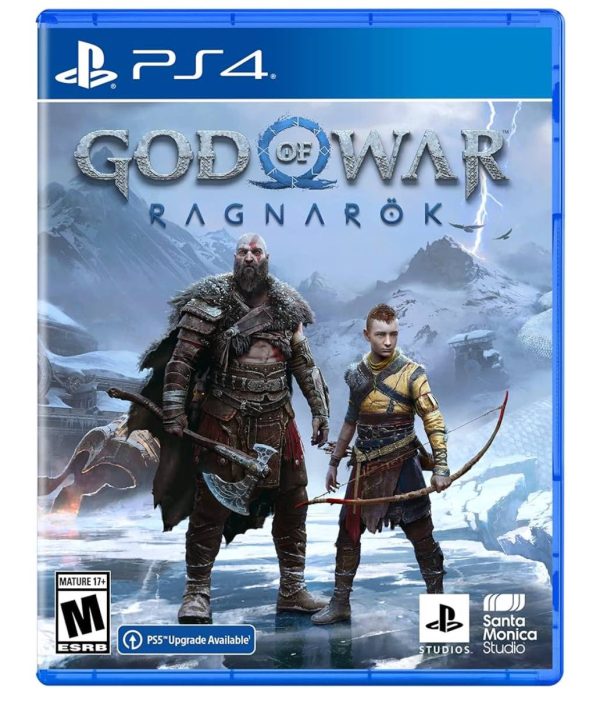 دیسک بازی GOD OF WAR RAGNAROK برای PS4 (کارکرده)
