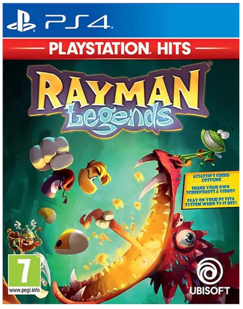 دیسک بازی RAYMAN Legends برای PS4 (کارکرده)