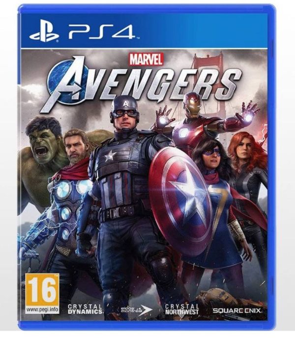 دیسک بازی مارول اونجرز MARVEL AVENGERS برای PS4 (کارکرده)