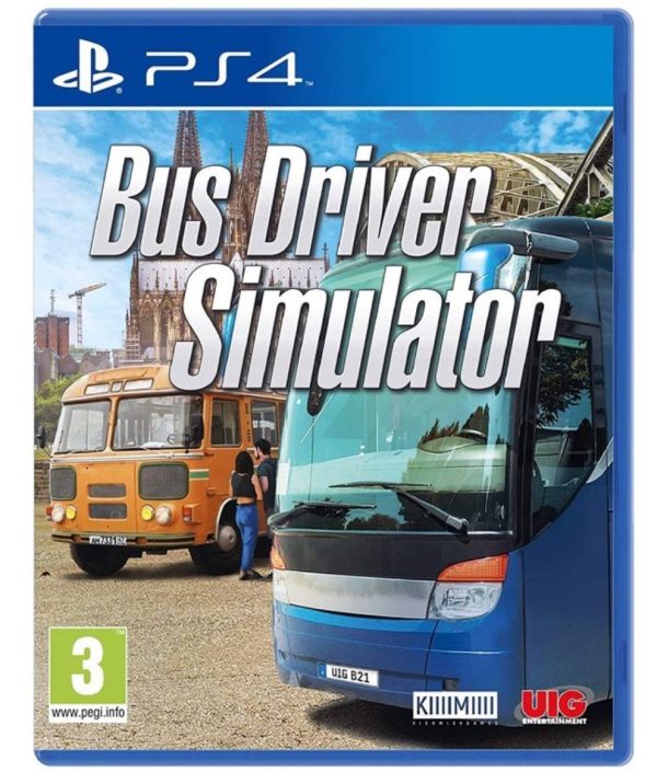 دیسک بازی Bus Driver Simulator برای PS4 (کارکرده)