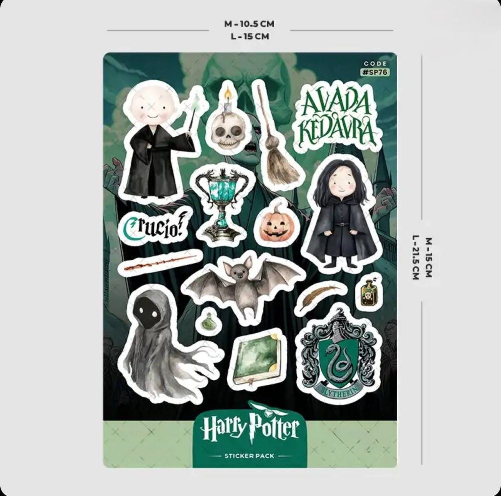 پک استیکر هری پاتر کد E