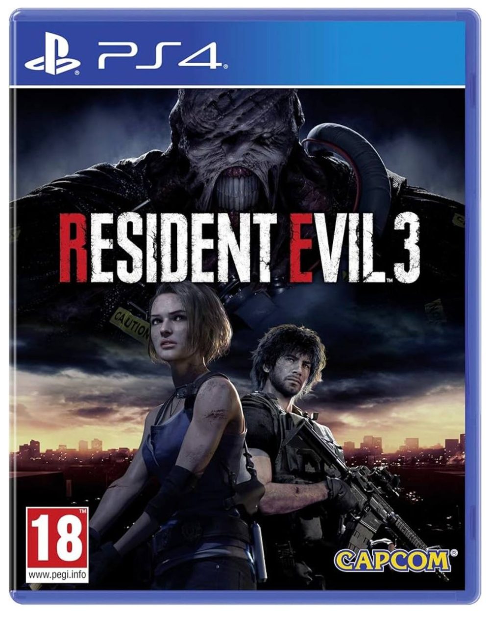 دیسک بازی رزیدنت اویل RESIDENT EVIL 3 Remake برای PS4 (کارکرده)