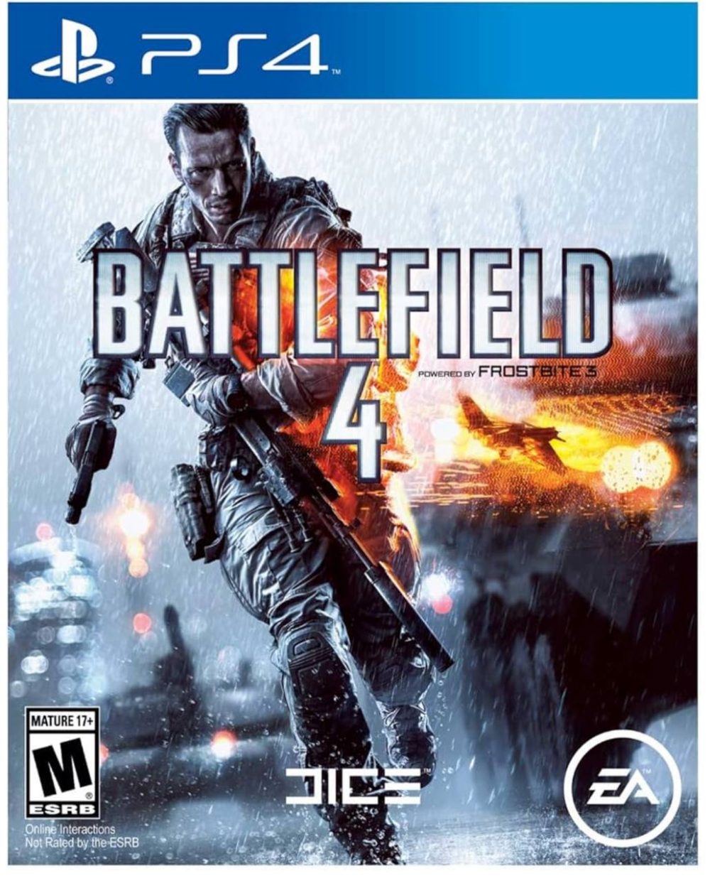 دیسک بازی بتلفیلد BATTLEFIELD 4 برای PS4 (کارکرده)