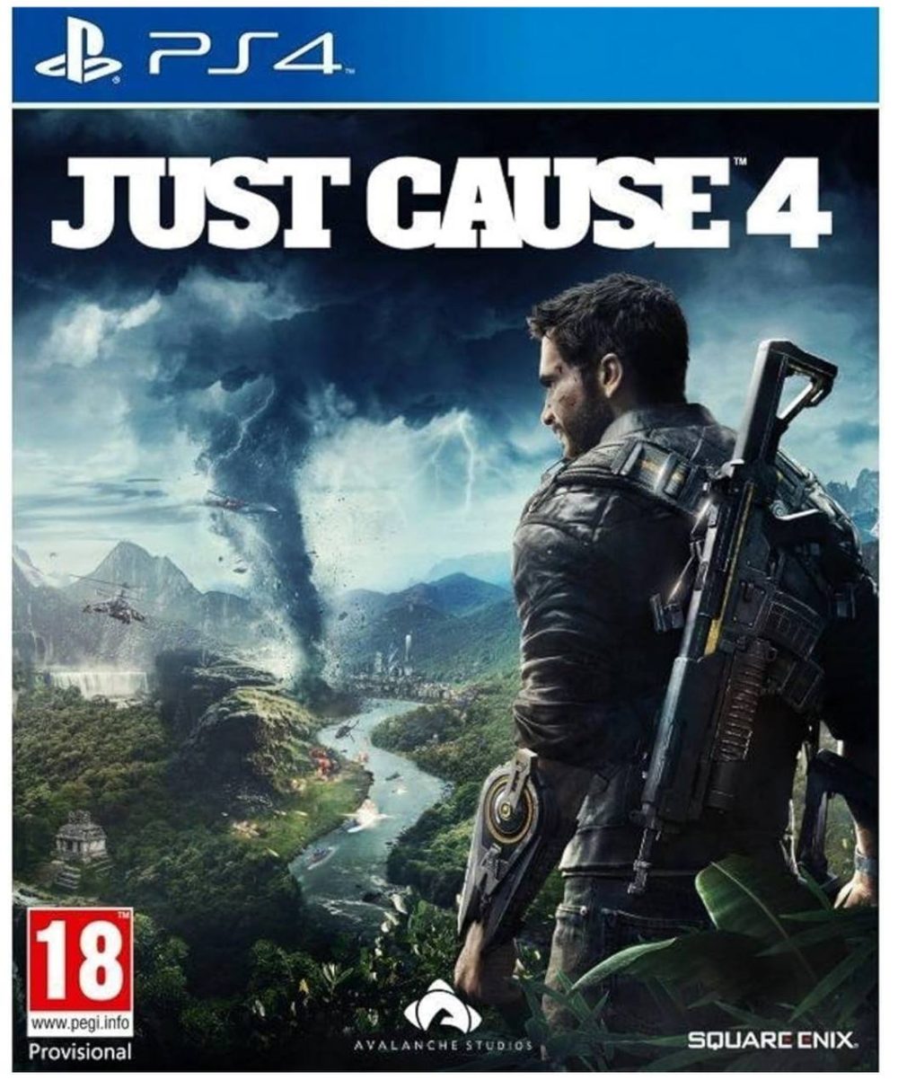 دیسک بازی JUST CAUSE 4 برای PS4 (کارکرده)