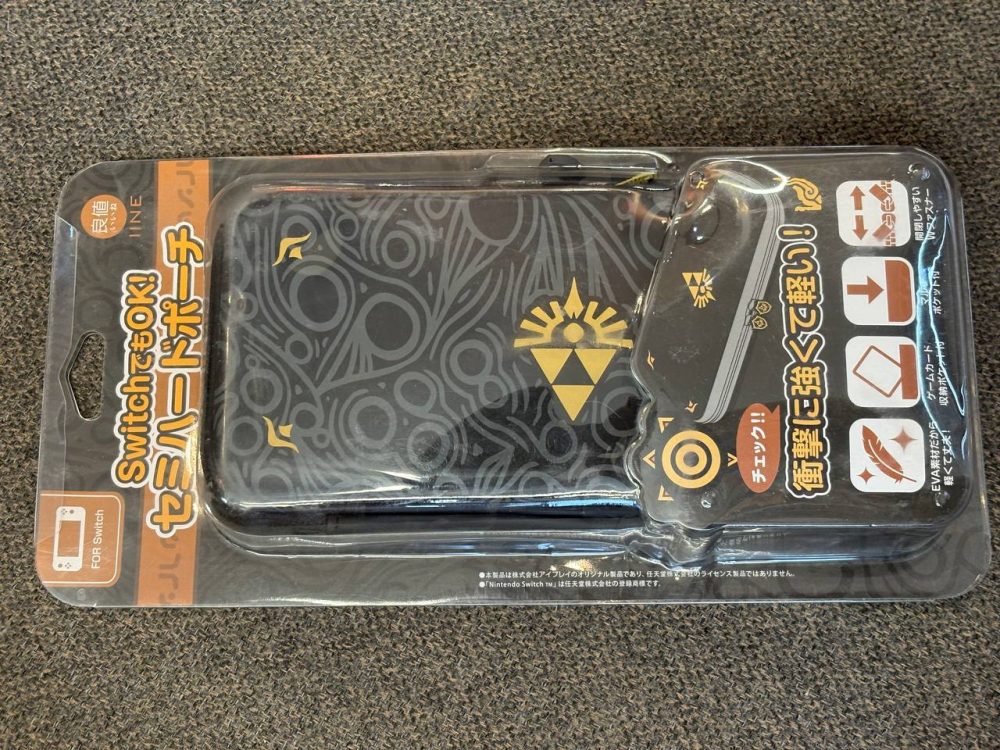 کیف حمل کنسول نینتندو سوویچ اولد مدل زلدا برند IINE - کد C