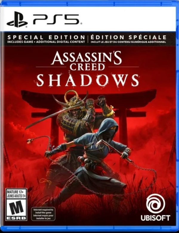 دیسک بازی ASSASSIN'S CREED SHADOWS برای PS5