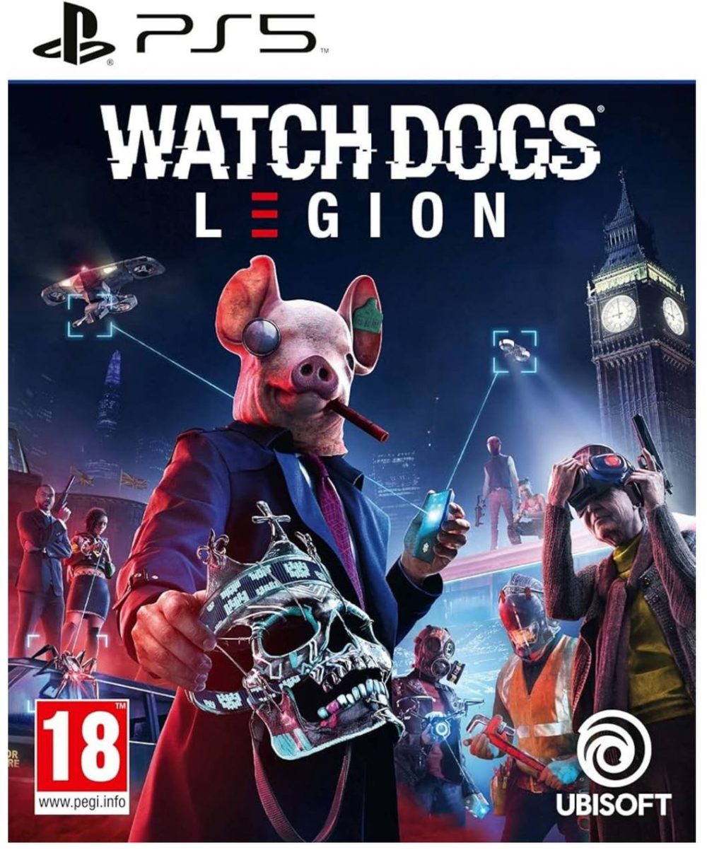 دیسک بازی WATCH DOGS LEGION برای PS5 (کارکرده)