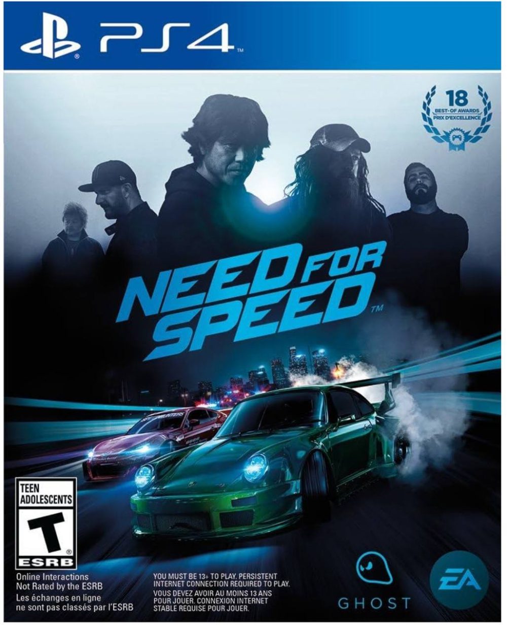 دیسک بازی NEED FOR SPEED برای PS4 (کارکرده)