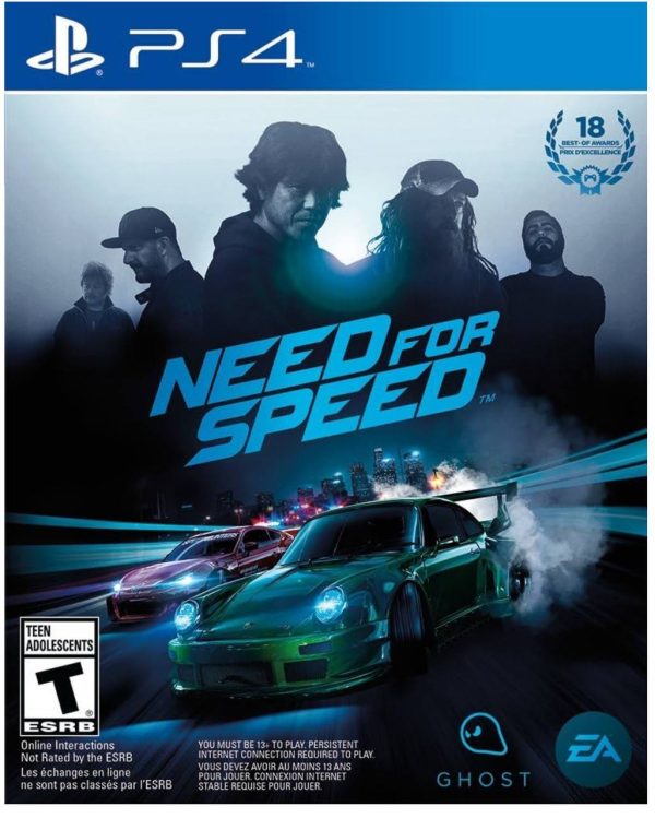 دیسک بازی NEED FOR SPEED برای PS4 (کارکرده)